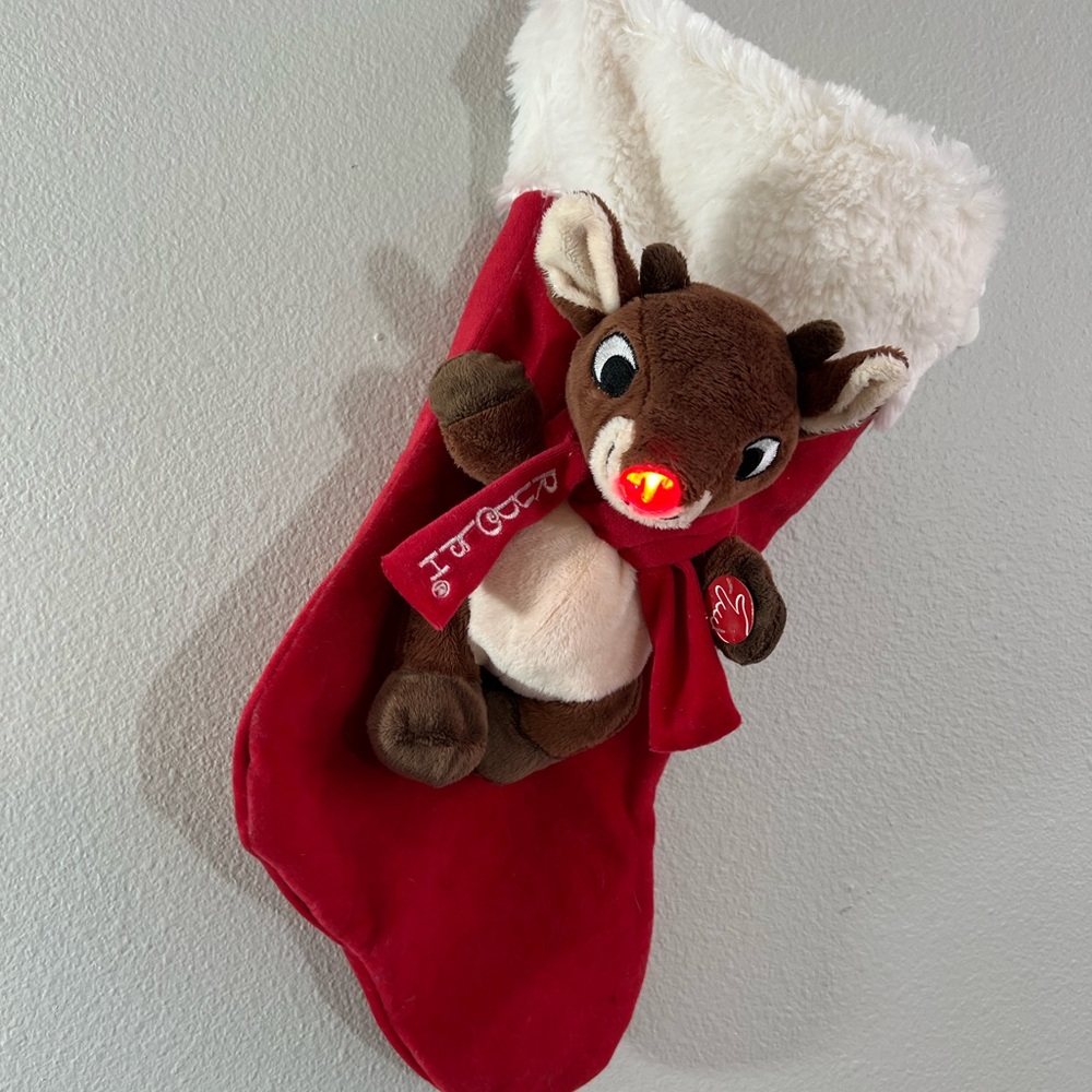 Dan Dee‎ Rudolph singing stocking